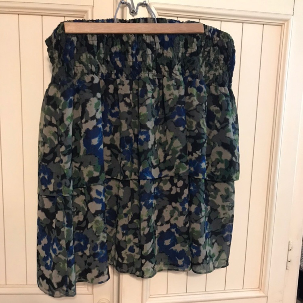 Tiered ruffle DKNY skirt